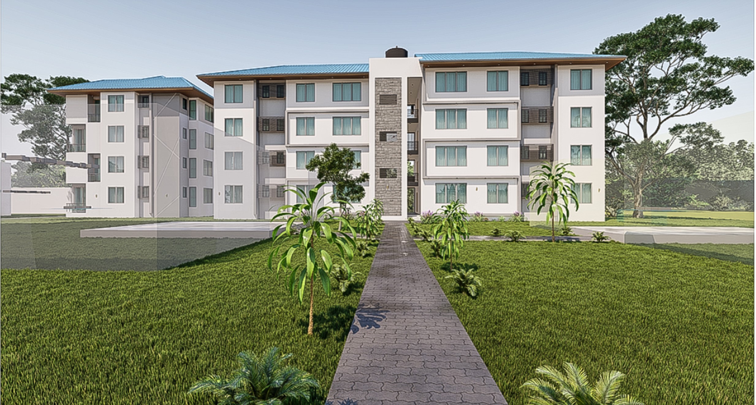 Faculty Accommodation - Front View